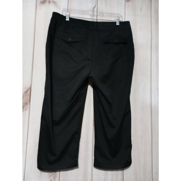 Dockers Pants Ladies 14‎ Black Khakis - Picture 2 of 7